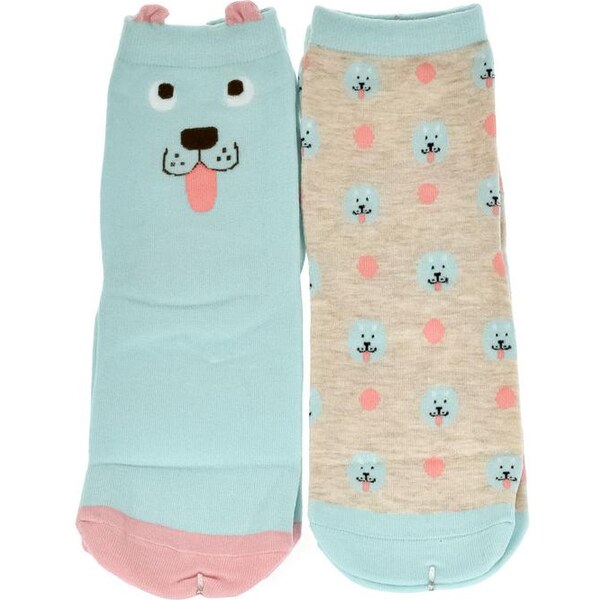 AURA.VIA Balenie dámskych tyrkysových ponožiek AIDA 20856303