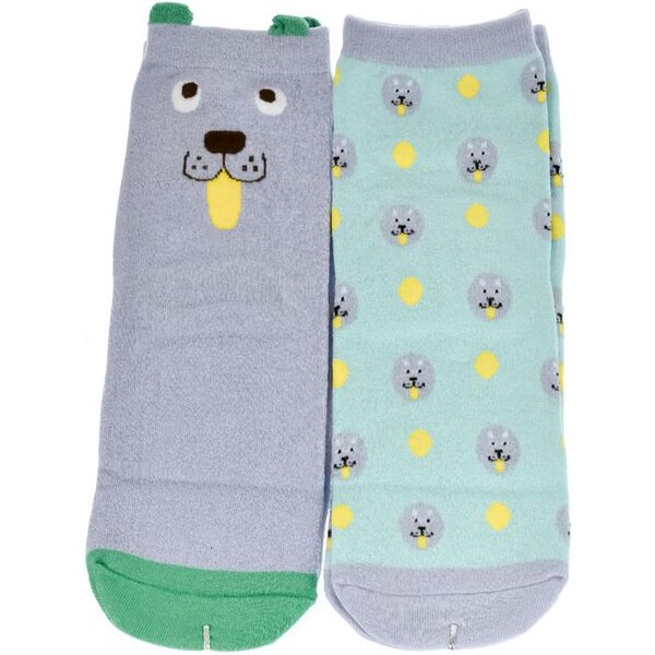 AURA.VIA Balenie dámskych modrých ponožiek AIDA 20856304