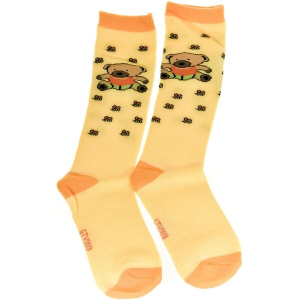 AURA.VIA Termo detské žlté ponožky MILO 20856319