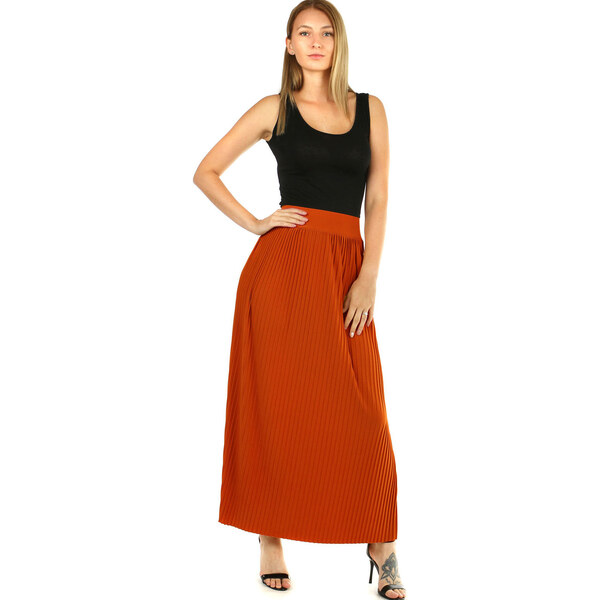 Glara Maxi sukňa dámska plisovaná 20910944