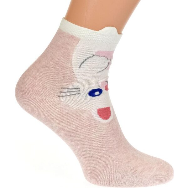 AURA.VIA Ružové ponožky DELY 20923699