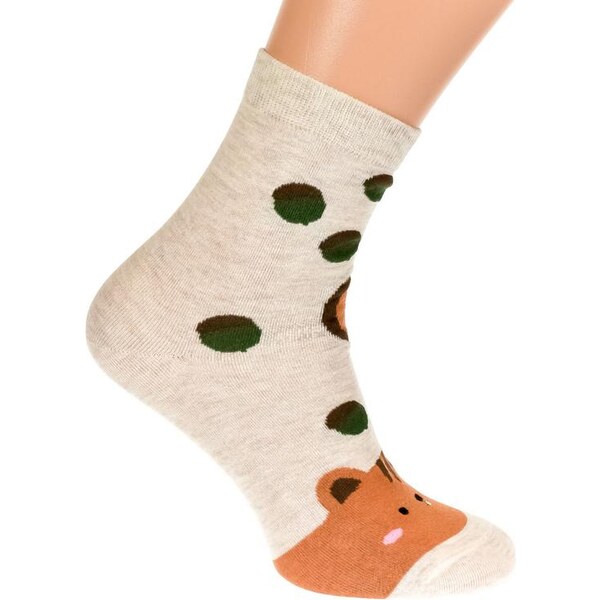 AURA.VIA Béžové ponožky RAGA 20923710