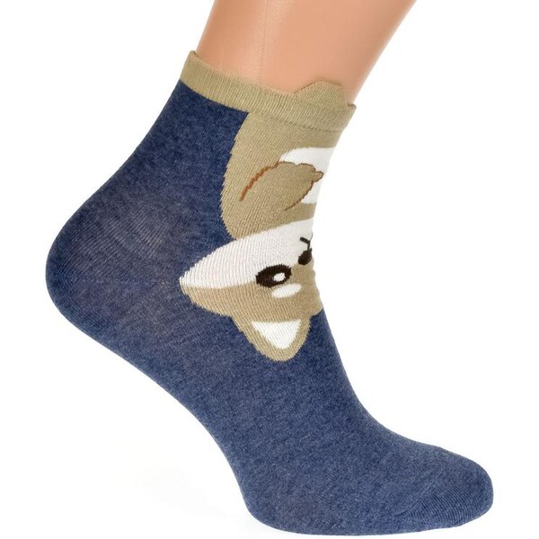 AURA.VIA Modré ponožky DELY 20923701