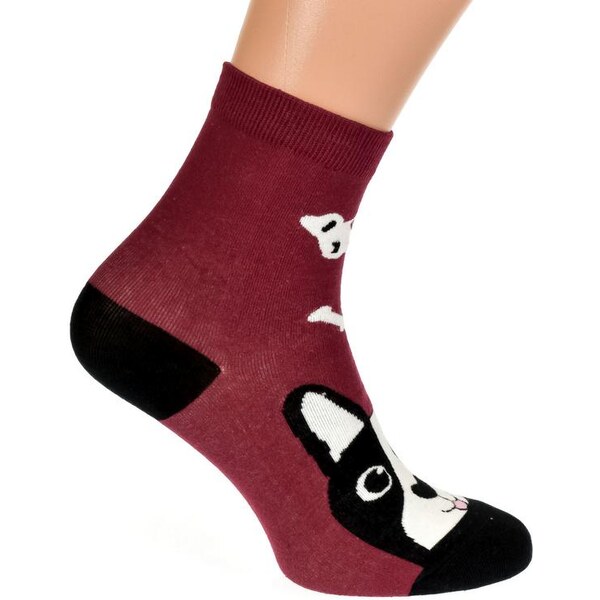 AURA.VIA Bordové ponožky BRIAN 46150758