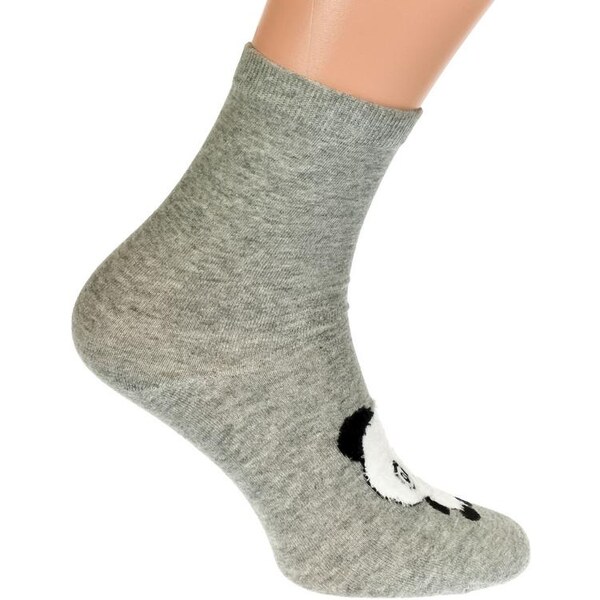 AURA.VIA Sivé ponožky LING 20923726