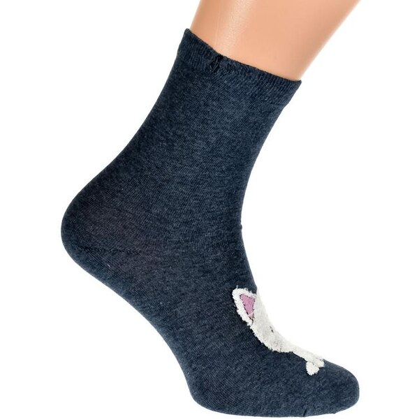 AURA.VIA Tmavo-modré ponožky LING 46150759