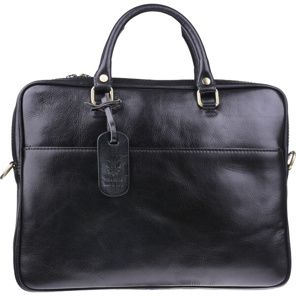 Čierna kožená talianska kabelka Diego Nero NovaKabelka.sk 20926420