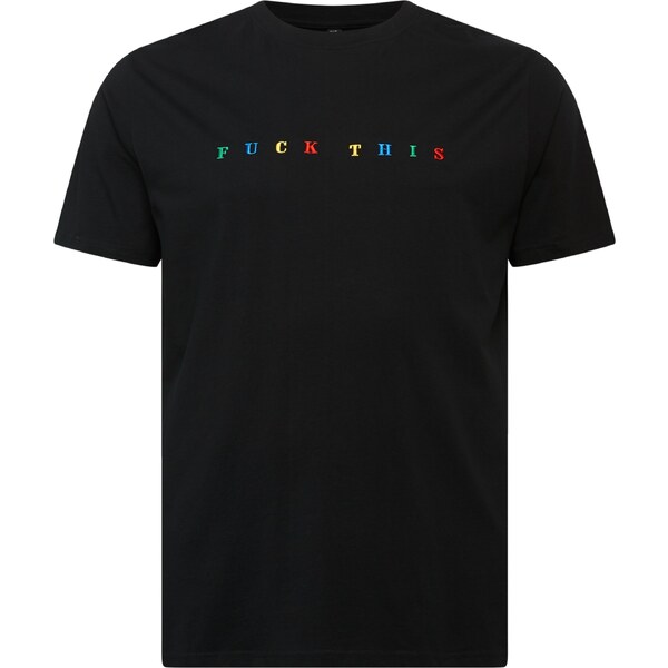 Mister Tee Tričko Fuck This modrá / žltá / zelená / červená / čierna 16061264