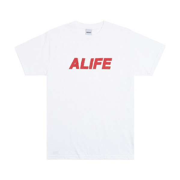 Alife Sonar Tee White - Pánske - Tričko Alife - Biele - ALIFW20_68 66355549