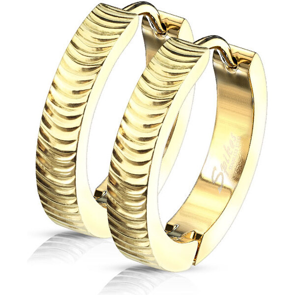 Dámske náušnice z chirurgickej ocele EDITH 43973749