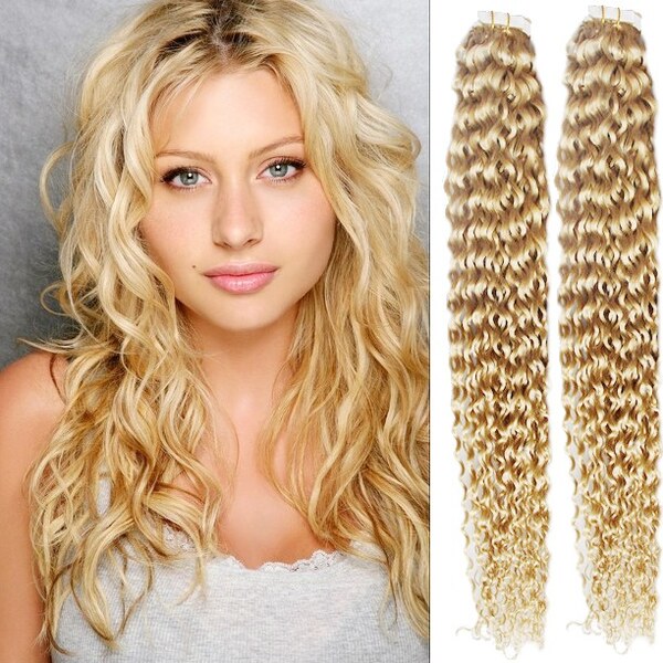 Clipinhair Vlasy pre metódu Pu Extension / Tapex / Tape Hair / Tape IN 21056920