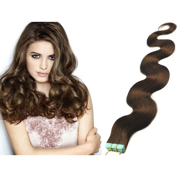 Clipinhair Vlasy pre metódu Pu Extension / Tapex / Tape Hair / Tape IN 21056949