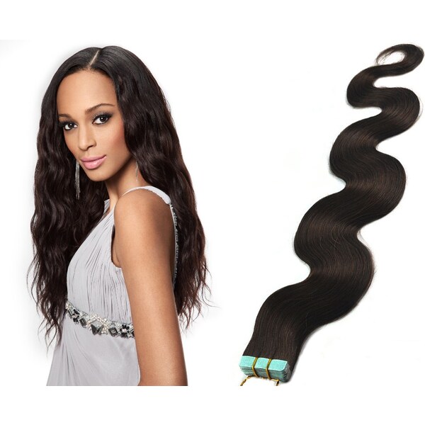 Clipinhair Vlasy pre metódu Pu Extension / Tapex / Tape Hair / Tape IN 21056951