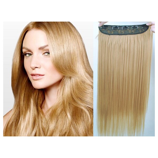 Clipinhair Clip in pás japonský kanekalon 63cm rovný - prírodná blond 21057053
