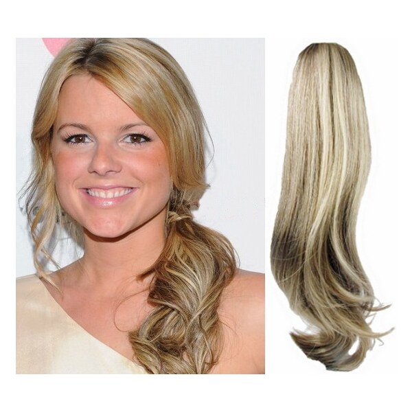 Clipinhair CLIP IN COP VLNITÝ 100% ĽUDSKÉ REMY VLASY 60CM - PLATINA 21057151