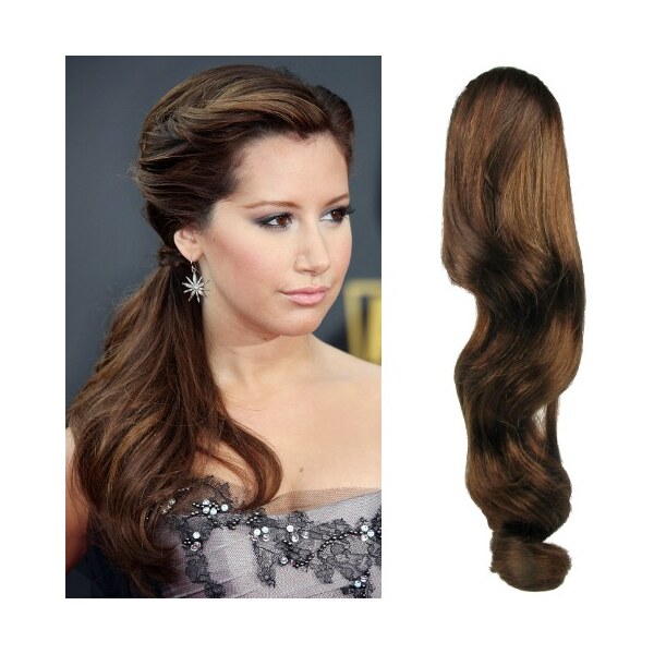 Clipinhair CLIP IN COP VLNITÝ 100% ĽUDSKÉ REMY VLASY 60CM - STREDNE 21057159