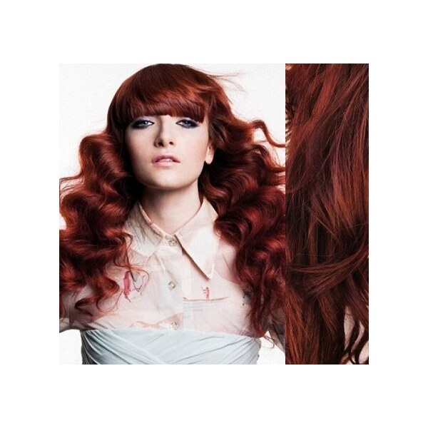 Clipinhair Clip in vlnité vlasy pravé ľudské REMY 53cm - medená 21057232