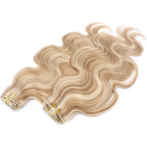 Clipinhair Vlnitý clip in maxi set 53cm pravé ľudské vlasy - REMY 200g 21057278