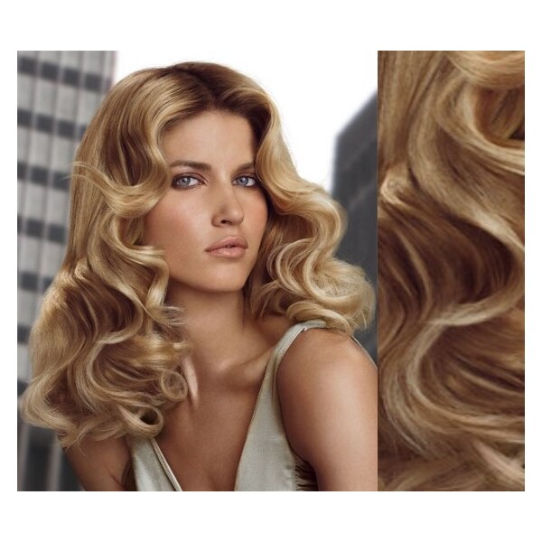 Clipinhair Clip in vlnité vlasy pravé ľudské REMY 53 cm - prírodná 21057342