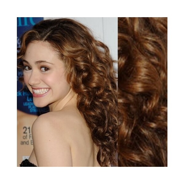 Clipinhair Clip in kučeravé vlasy 100% ľudské REMY 53cm - stredne 21057337