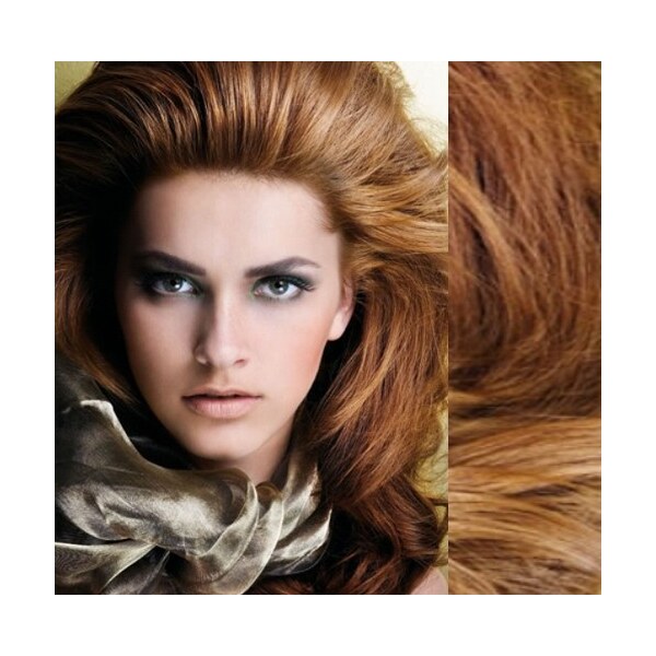 Clipinhair Clip in vlnité vlasy pravé ľudské REMY 53cm - svetlo hnedá 21057347