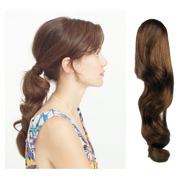 Clipinhair Clip in príčesok cop/vrkoč 100% japonský kanekalon 60cm 21057307