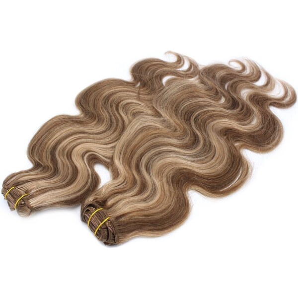Clipinhair Vlnitý clip in maxi set 53cm pravé ľudské vlasy - REMY 200g 21057280