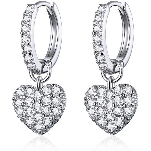 Dámske strieborné náušnice AMBAR 23166923