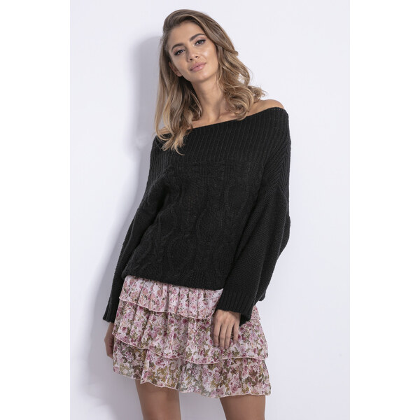 Glara Dámsky svetrík s odhalenými ramenami 36988406