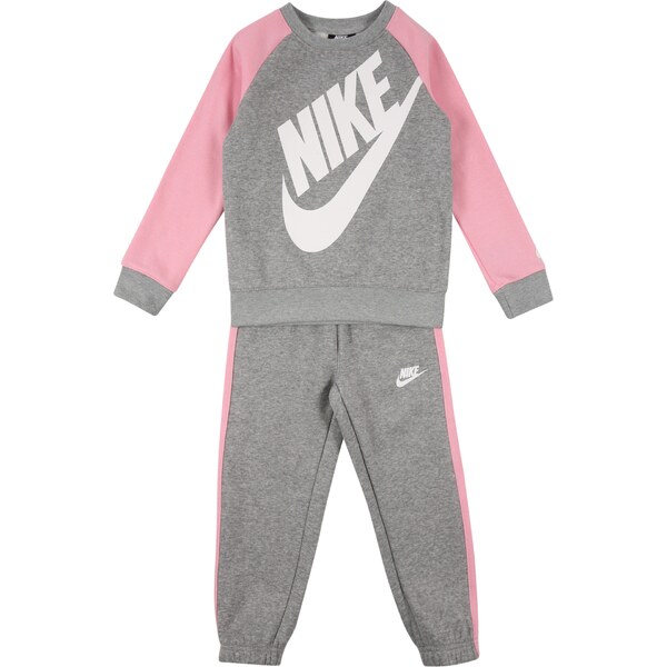 Nike Sportswear Joggingová súprava FUTURA sivá melírovaná / ružová / 55004418