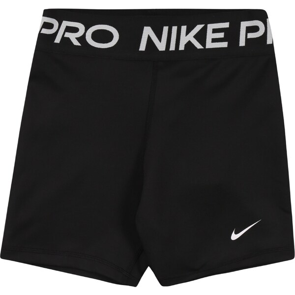 NIKE Športové nohavice čierna / biela 39409086