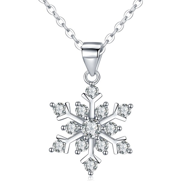 Olivie Strieborný prívesok SNEHOVÁ VLOČKA 4757 21224316