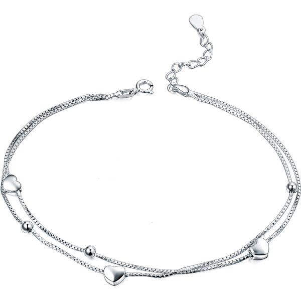 Olivie Strieborná retiazka na nohu 4753 21224312