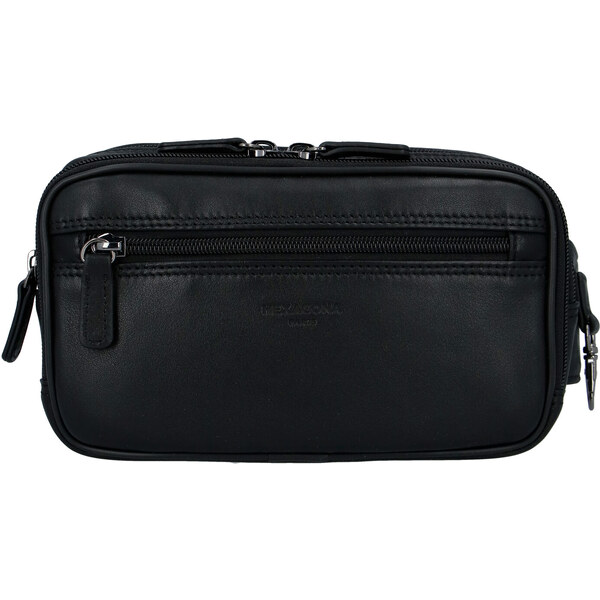 Pánska kožená ľadvinka čierna - Hexagona Pronto čierna 56864154