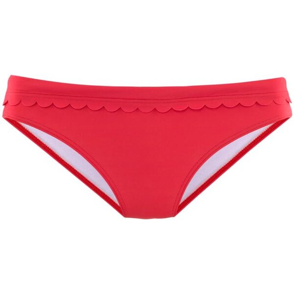 LASCANA Bikinové nohavičky Scallop červená 54223406