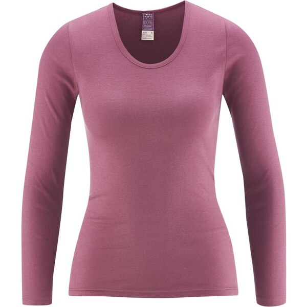 Glara Dámske tričko z organickej bavlny dlhý rukáv 20071195