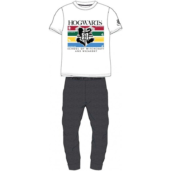 E plus M Pánske pyžamo Harry Potter - Hogwarts 21150678
