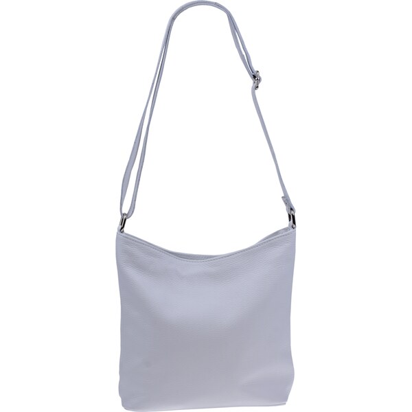 Biela kožená talianska crossbody kabelka Ebe Bianca NovaKabelka.sk 21164835