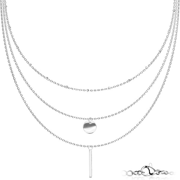 Dámsky náhrdelník z chirurgickej ocele CINDY 23166890