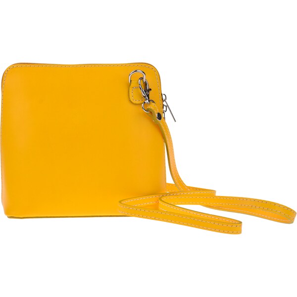 Žltá kožená talianska crossbody kabelka Grana Gialla NovaKabelka.sk 381929