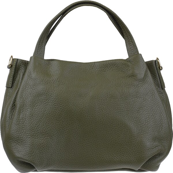 Zelená kožená talianska crossbody kabelka Tea Verde NovaKabelka.sk 46383915