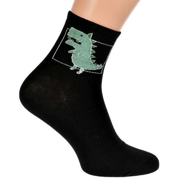 AURA.VIA Čierne ponožky PONY 21201849