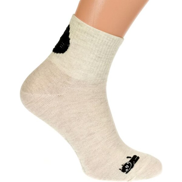 AURA.VIA Béžové ponožky ENJO 21201860