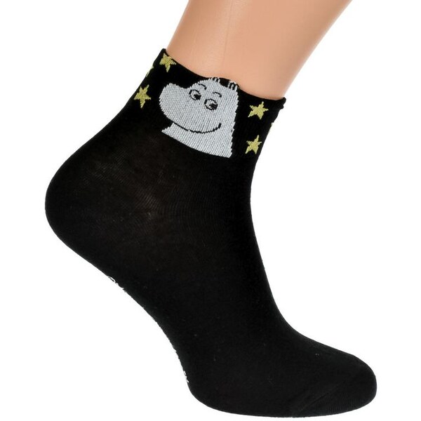 AURA.VIA Čierne ponožky ROZI 21201867