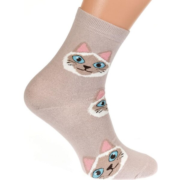 AURA.VIA Ružové ponožky MACA 21201868