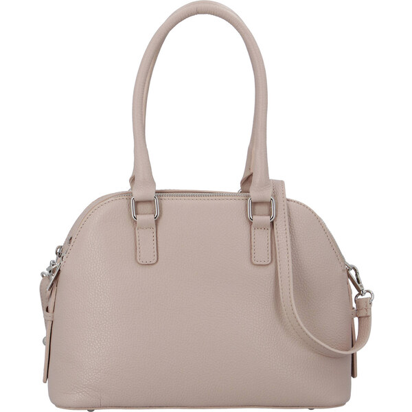 Dámska kožená kabelka svetlo ružová - Delami Vera Pelle Sallva ružová 65066219