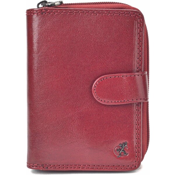 Dámska kožená peňaženka Cosset vínová 4512 Komodo BO 40750758