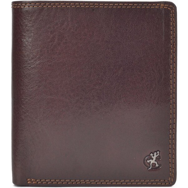 Pánska kožená peňaženka Cosset hnedá 4506 Komodo H 17715613