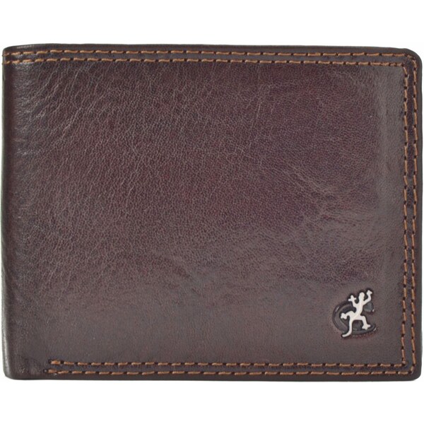 Pánska kožená peňaženka Cosset hnedá 4503 Komodo H 17715618