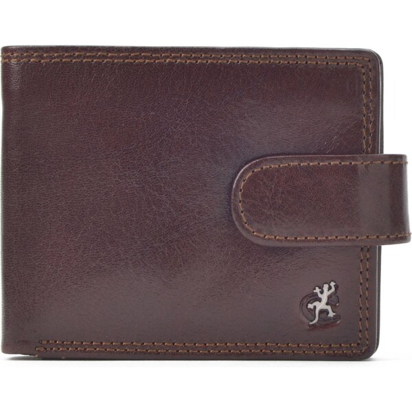 Pánska kožená peňaženka Cosset hnedá 4411 Komodo H 17722798